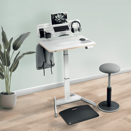 scrivania elettrica sit-stand