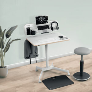 scrivania pneumatica compatta sit-stand